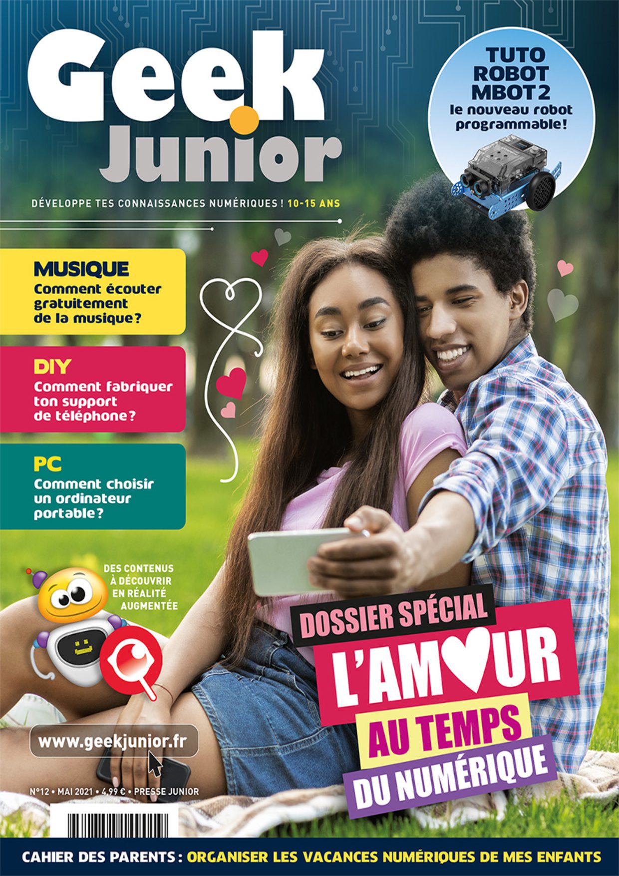 Couverture Geek Junior n°12