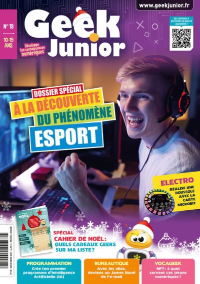 Couverture Geek Junior n°18