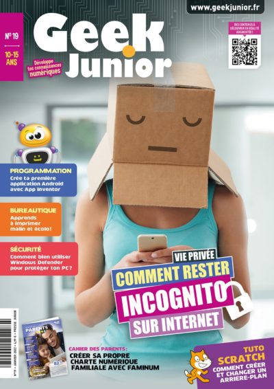 Couverture Geek Junior n°19