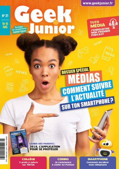 Couverture Geek Junior n°21