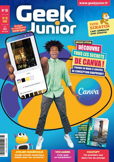 Couverture Geek Junior n°35